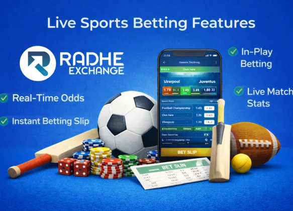 Radhe Exchange live sports betting features
