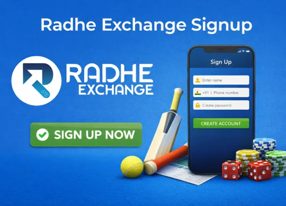 Radhe Exchange signup for sports betting